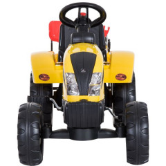 Šlapací traktor s přívěsem | žlutý č.3