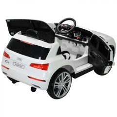 Luxusní dětské autíčko Audi Q5 s dálkovým ovládáním | bílé č.2