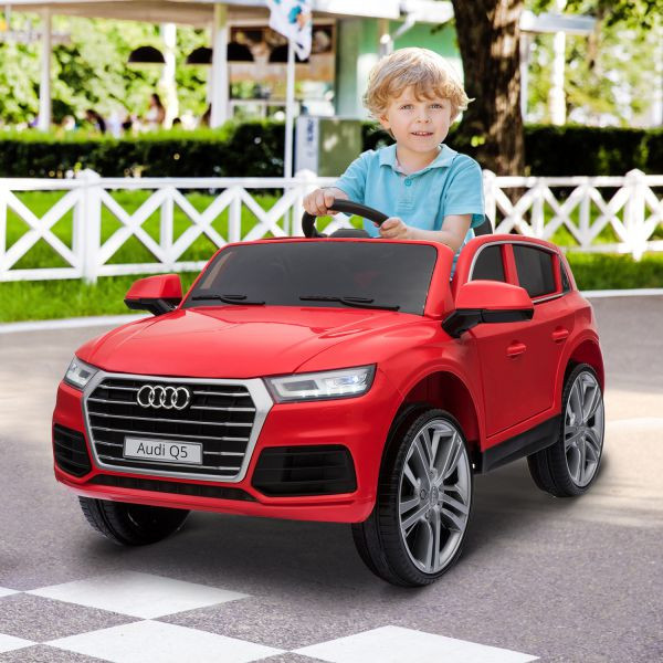 Luxusní dětské autíčko Audi Q5 s dálkovým ovládáním | červené