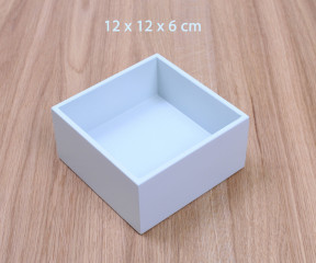 Designový box světle modrý č. 7035 č.1