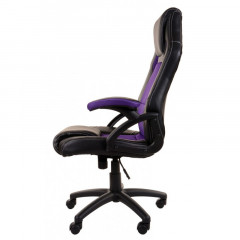 Kancelářská židle Racing design | fialovo-černá č.3