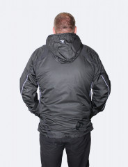 JAKO pánská černá sportovní bunda s kapucí vel. XL č.2