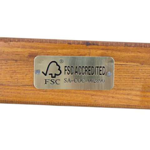 Zahradní houpací lehátko z modřínového dřeva | bílé č.10