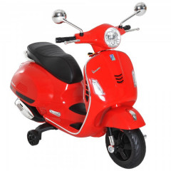 Dětská motorka Vespa | červená č.1