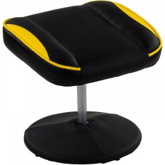 Kancelářská židle GT Relax Racer s podnožkou | černo-žlutá č.2