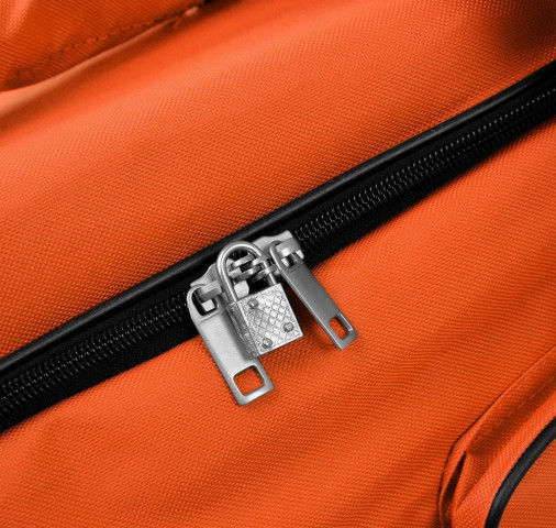 Cestovní taška na kolečkách 85L | oranžová č.5