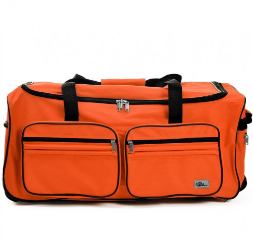 Cestovní taška na kolečkách 85L | oranžová č.3