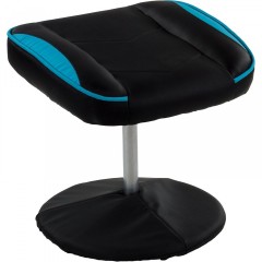 Kancelářská židle GT Relax Racer s podnožkou | černo-modrá č.2