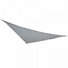Stínící plachta proti slunci 6 x 6 x 6 m HDPE | šedá č.2