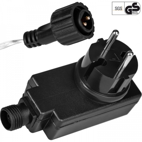 Vánoční LED závěs 3x3 m | teplá bílá 300 LED č.6