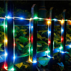 Solární světelná hadice 100 LED | barevná č.3