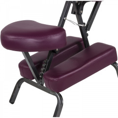 Skládací masážní židle | vínová č.3
