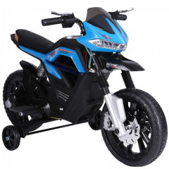 Dětská elektrická motorka 105 x 52,3 x 62,3 cm | modro-černá č.3