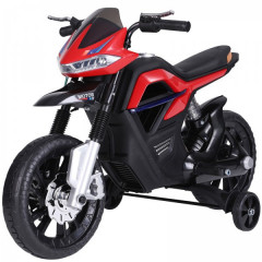 Dětská elektrická motorka 105 x 52,3 x 62,3 cm | červeno-černá č.1