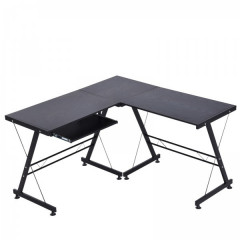 Kancelářský stůl Florian 210 x 50 x 73,5 cm | černý č.2