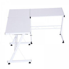 Kancelářský stůl Florian 210 x 50 x 73,5 cm | bílý č.3
