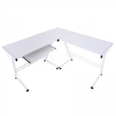 Kancelářský stůl Florian 210 x 50 x 73,5 cm | bílý č.2