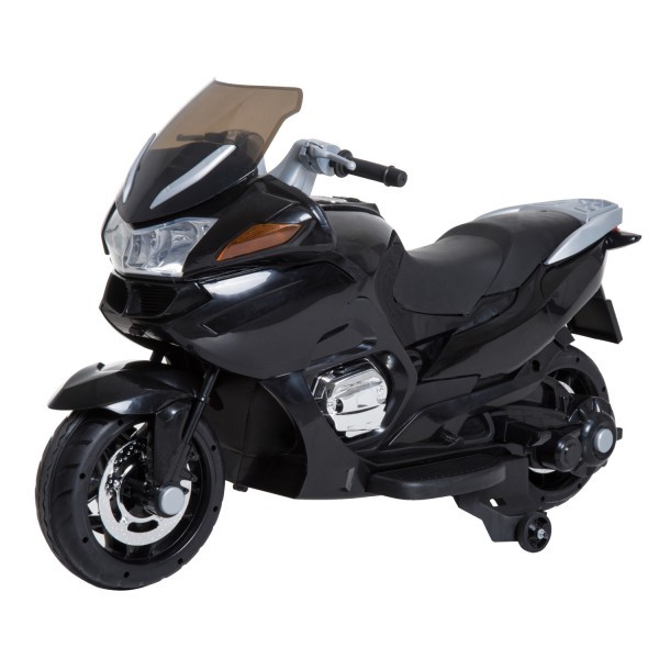 Goleto Luxusní dětská elektrická motorka 120 x 60 x 65 cm | černá