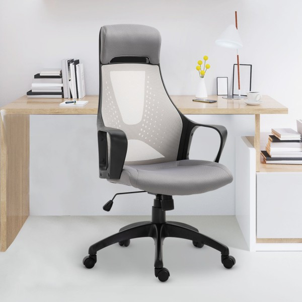Goleto Kancelářská židle Grey | šedá