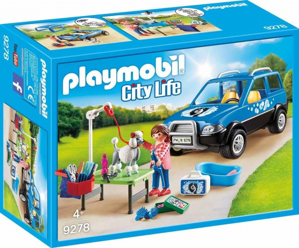 Playmobil Playmobil 9278 Pojízdný salon pro psy