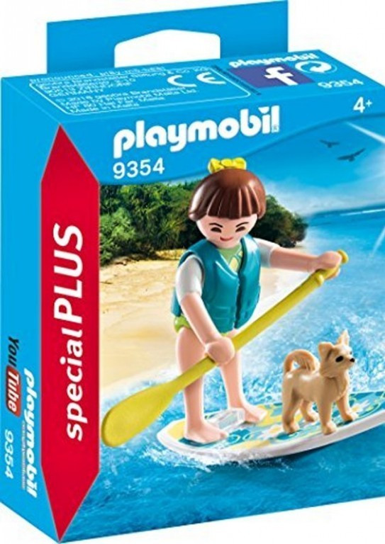 Playmobil Playmobil 9354 Dívka s paddleboardem