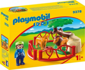 Playmobil 9378 Výběh pro lvy č.1