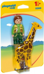 Playmobil 9380 Ošetřovatel žiraf č.1