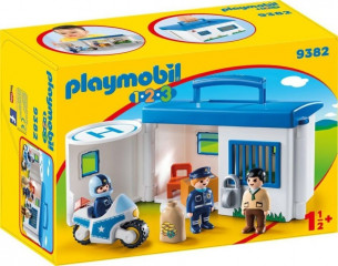 Playmobil 9382 Přenosná policejní stanice č.1