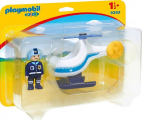 Playmobil 9383 Policejní vrtulník č.1