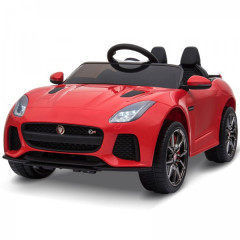 Luxusní dětské autíčko Jaguar a dálkovým ovládáním | červené č.1