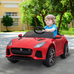 Luxusní dětské autíčko Jaguar a dálkovým ovládáním | červené č.2