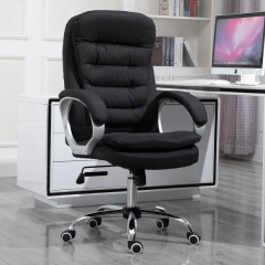 Čalouněná ergonomická židle | černá č.3