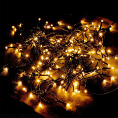 Vánoční LED osvětlení 10,5 m | teplá bílá 160 LED č.2