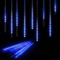 Vánoční LED vodopád 3,60 m | modrá 480 LED č.1