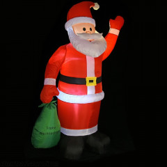 Nafukovací Santa Claus s LED osvětlením | 195 cm č.3