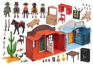 Playmobil 70012 Westernové městečko č.3