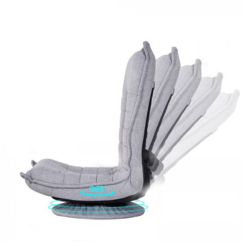 Relaxační křeslo Patrik | šedé č.4