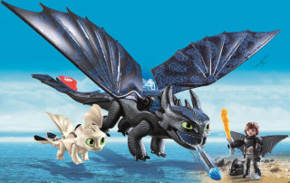 Playmobil 70037 Bezzubka a Škyťák s dráčetem č.3