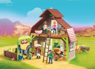 Playmobil 70118 Stáj s Lucky, Prózou a Abigail č.3