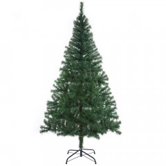 Umělý vánoční stromeček včetně LED osvětlení 180 cm | zelený č.2