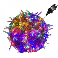 Vánoční LED osvětlení 40 m | barevné 400 LED č.1