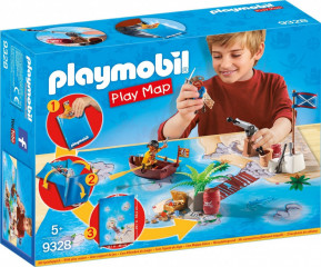Playmobil 9328 Play Map hrací podložka PIRÁTI č.1