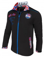 Pánská softshellová bunda Nebulus černá M č.1