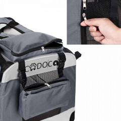 Přepravní box pro psy Sony 92 x 64 x 64 cm | šedý č.3