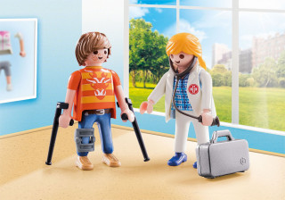 Playmobil 70079 Lékařka a pacient č.2