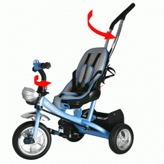Dětská multifunkční tříkolka RaceLine | modrá č.2