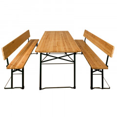 Pivní set s opěradlem | 170 x 70 x 75 cm č.3
