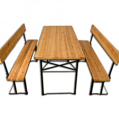 Pivní set s opěradlem | 170 x 70 x 75 cm č.2