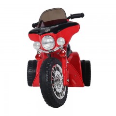 Dětská elektrická motorka Harley, červená č.2