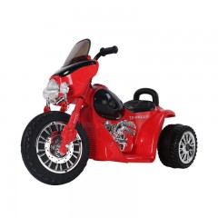 Dětská elektrická motorka Harley, červená č.3